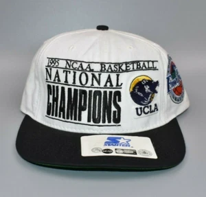 UCLA Bruins Starter 1995 NCAA Basketball Champions Vintage Snapback Cap Hat - Picture 1 of 6