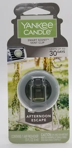 Yankee Candle SMART SCENT VENT CLIP Air Freshener - AFTERNOON ESCAPE NEW in BOX - Picture 1 of 9