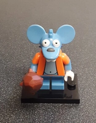 Lego The Simpsons Series 1 Itchy 71005  Minifigure - Image 1 of 4