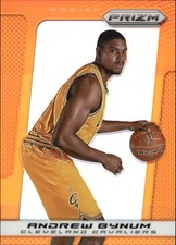 2013-14 Panini Prizm Prizms Orange Basketball Card #158 Andrew Bynum /60