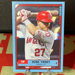 2022 Topps Throwback Thursday Set 40 #118 Mike Trout Print Run: 3456 Angels