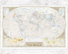 World Map - Tripel Mini POSTER 40x50cm NEW
