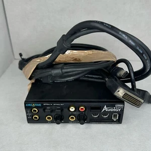 Sound Blaster Creative Labs Audigy eX SB0110 komplett mit Kabeln getestet funktioniert - Bild 1 von 3
