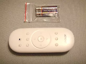Mando a distancia Levolor 1002780 Premium 6 canales blanco con pilas para persianas/pantallas - Imagen 1 de 1