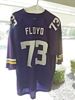 NFL Minnesota Vikings Women's S Sharrif Floyd #73 Pro Line Purple Player Jersey 