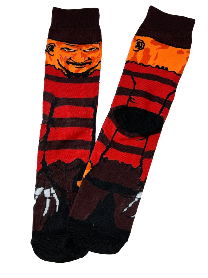 Calcetines de personajes de novedad de película de terror de terror de Halloween para hombre y niño talla 7-10 Foto 1 de 1