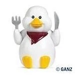 Webkinz Series 2 Figure - Chow Down Duck 2" Toy Web000477 Cover