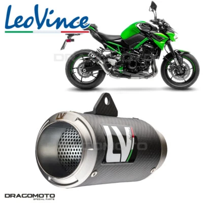 KAWASAKI Z 900 ABS 2020-2024 Pot échappement Leovince Carbone LV-Corsa Racing... - Photo 1/4
