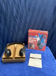 Realistic Stereo Mate Am/FM Headset Radio 12-146 Vintage    E3 - Picture 1 of 16