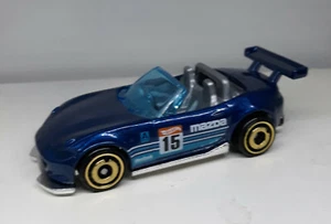 Hot Wheels 2015 Mazda Miata 'MANFREDI 15' 2015/ Indonesia /LOOSE - Picture 1 of 5