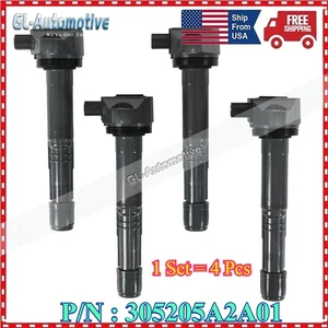 4x Ignition Coil For Honda Accord CR-V Acura ILX TLX I4 2.4L 305205A2A01 - Imagen 1 de 5
