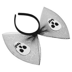 Accesorios para el cabello fantasma diademas de Halloween para adultos lindos sombreros - Imagen 1 de 12
