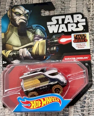 Hot Wheels Star Wars Character Cars “Garazeb Orrelios” Vehicle no 16 - Image 1 of 3