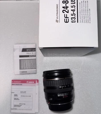 Canon EF 24-85mm f/3.5-4.5 USM AFLens [Excellent+] origional box - Image 1 of 4
