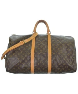 LOUIS VUITTON Traveling Bags BrownxBeige(Patterned) 55 2200607860177 - Picture 1 of 17