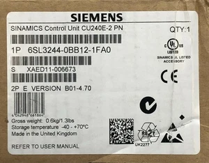 1 PIEZA NUEVO PARA Siemens 6SL3244-0BB12-1FA0 Unidad de Control 6SL3 244-0BB12-1FA0 - Imagen 1 de 5