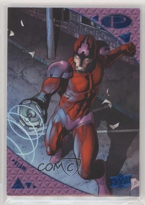 2019 Upper Deck Marvel Premier Blue 36/50 Klaw #26 0y6z - Image 1 of 3