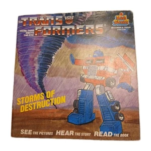 Vintage Transformers Storms of Destruction Buch Hasbro *nur Buch* 1985 - Bild 1 von 4
