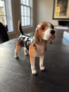 Vintage Shafford Keramik Beagle Figur stehend - Bild 1 von 6
