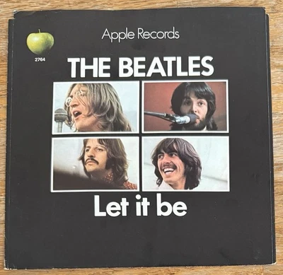 Beatles Let It Be Apple 2764 W/PS! 1st Pressing W/ Capitol Logo PS Is  NM! - Bild 1 von 4