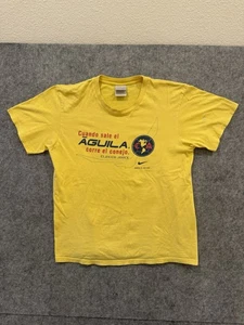 Vintage Club America Nike Shirt Mens Large Soccer 90s T Shirt Futbol - Picture 1 of 5
