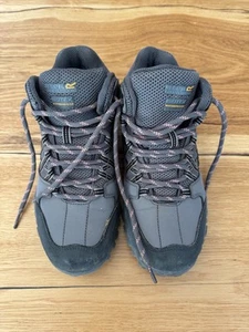 Regatta Edgepoint Mid Junior Kids Walking Boots. Grey. Size 4 (UK) / 37(EU) - Picture 1 of 6