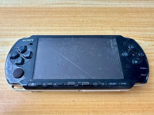 Sony Playstation PSP 3004 Piano Black Handheld System Console - Parts or Repair - Picture 1 of 5
