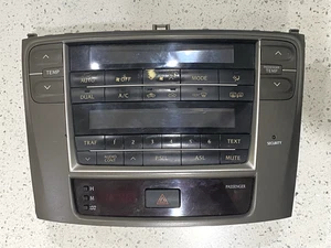 2006-2009 LEXUS IS250 OEM Radio Climate Control Face Plate Display - Picture 1 of 7
