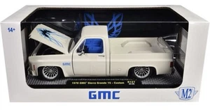 M2 MACHINES 1976 GMC SIERRA GRANDE 15 CUSTOM SQUAREBODY 1:24 - Picture 1 of 3