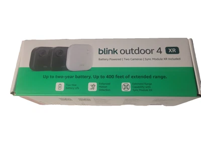 Blink Outdoor 4 + Sync Module XR 2 Camera System NEW FAST FREE SHIPPING!! - Image 1 of 3