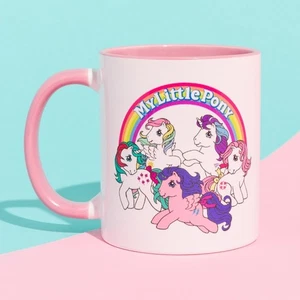Official Retro My Little Pony Mug with Pink Handle - Picture 1 of 4