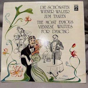 Die Schonsten Wiener Walker Vinyl Record Viennese Waltzes EMI 12C253-33231 Bibl - Picture 1 of 6