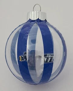 Utah Jazz NBA Basketball Handmade Plastic Christmas Ball Ornament - Picture 1 of 6