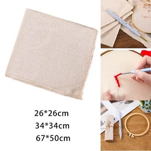 Punch Needle Fabric, Needlework Fabric, Embroidery Monks Cloth, Cross Stitch - Picture 1 of 22