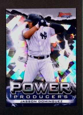 2020 Bowman's Best Power Producers Atomic Refractor Jasson Dominguez #PP-JD - Image 1 of 3