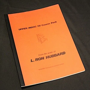 Scientology Books Upper Indoc TR Course Pack Published 1986 Includes checksheet - Picture 1 of 6