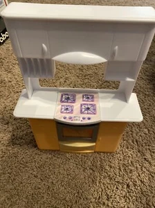 Vintage Barbie So Real Kitchen Furniture Stove Cardboard Mattel 1999 LL - Picture 1 of 5