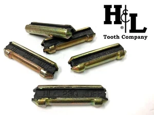 230DFP Sharp Ends TF23P Long H&L Flexpins® 5 Pack Flex Pins 23 230 Bucket Teeth - Picture 1 of 3