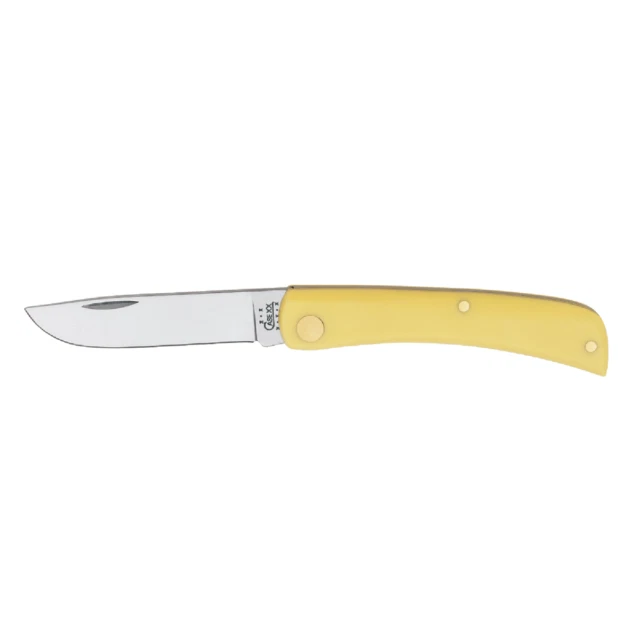 Case Sod Buster Jr 2.8" Folding Pocket Knife - Yellow (00032)