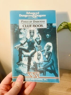 *FREE POST* AD&D: Pools of Darkness Clue Book (SSI, 1991) - Image 1 of 4
