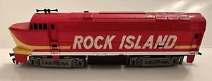 VINTAGE TYCO HO SCALE ROCK ISLAND DIESEL LOCOMOTIVE #4301 No Box - Picture 1 of 6