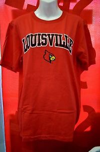 LOUISVILLE Cardinals T Shirt Red Football SZ Med LG 2X Women Basketball SPORTS