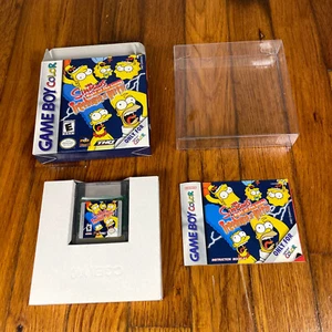 Simpsons: Night of the Living Treehouse of Horror (Gameboy Color, 2001) CIB Box - Bild 1 von 14