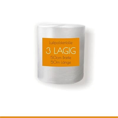 Pellicola bolle d'aria 3 strati 50 cm x 50 m 3 strati pellicola bugnata pellicola imballaggio rotolo