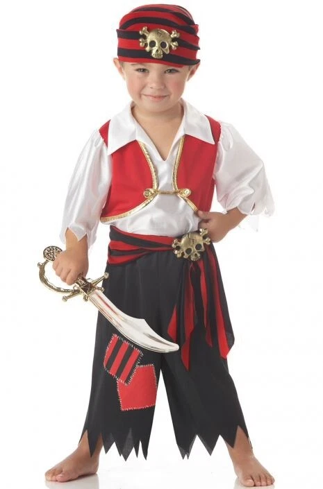 Disfraz de pirata Ahoy Matey para niño pequeño talla 3/4 Foto 1 de 1