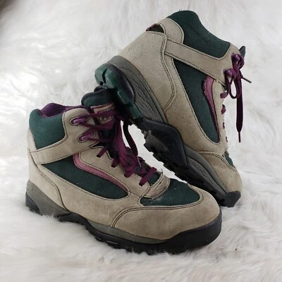 Botas de Senderismo RAICHLE Vintage Marrón Gamuza Cuero Exterior para Mujer Talla US 9 Foto 1 de 4