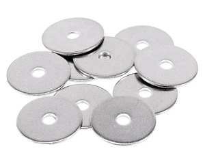 Karosseriescheiben Unterlegscheiben Kotflügelscheiben Edelstahl A2 V2A M4 - M16 - Afbeelding 1 van 78