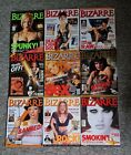 Bizarre Magazine x9 1997 1998 issues 2 3 4 5 6 7 8 9 13 good used condition.