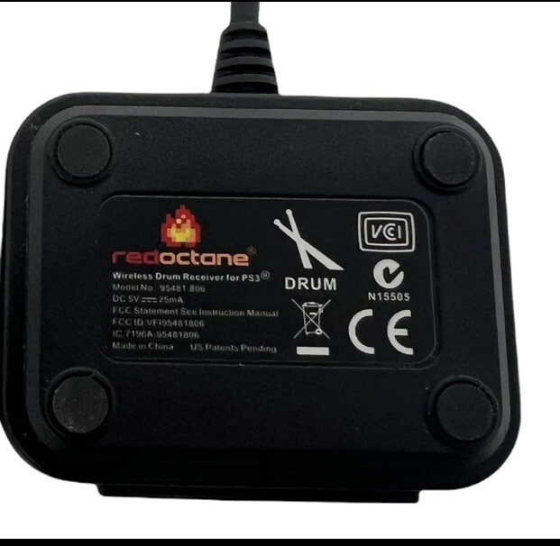 PS3 RedOctane Guitar Hero Wireless USB Dongle Receiver PS3 95481.806 for Drum - Image 1 of 1