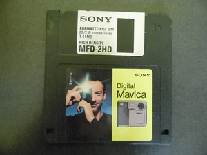 Vintage Sony Digital Mavica IBM PS/2 & Compatibles 1.44Mb MFD 2HD Computer Camer - Picture 1 of 4